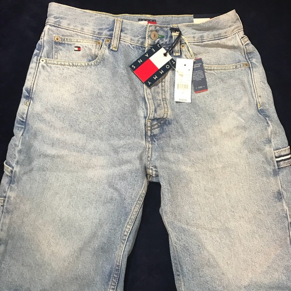 tommy hilfiger mens denim shorts